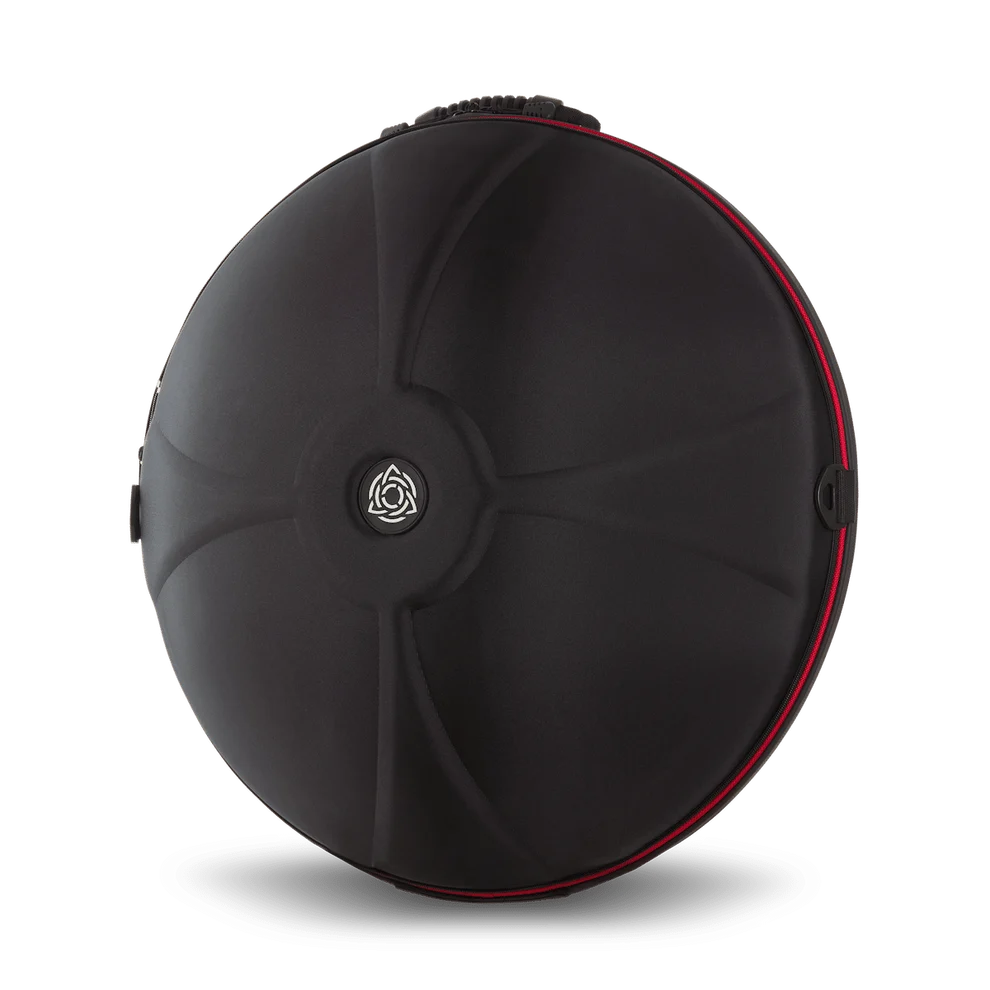 Handpan Generation 7 F#2 Nordlys · 15 notas · 432 Hz · Carmesí