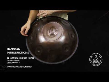 Handpan Generation 7 · Elige tu escala · 440 Hz
