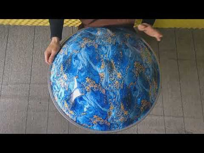 Handpan Generation 7 con recubrimiento hidrográfico · 9, 10 o 13 notas · 440 Hz