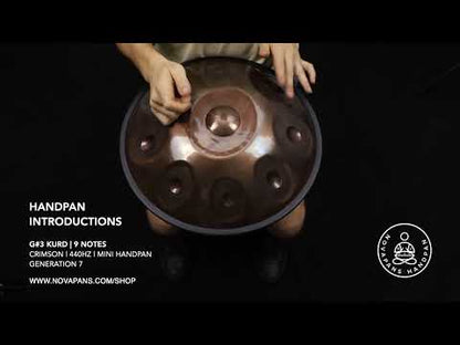 Handpan Generation 7 Mini de viaje · 9 notas