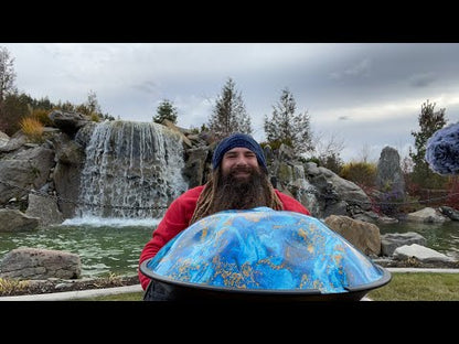 Handpan Generation 7 con recubrimiento hidrográfico · 9, 10 o 13 notas · 440 Hz
