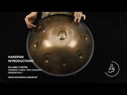 Handpan Generation 7 Mini de viaje · 9 notas